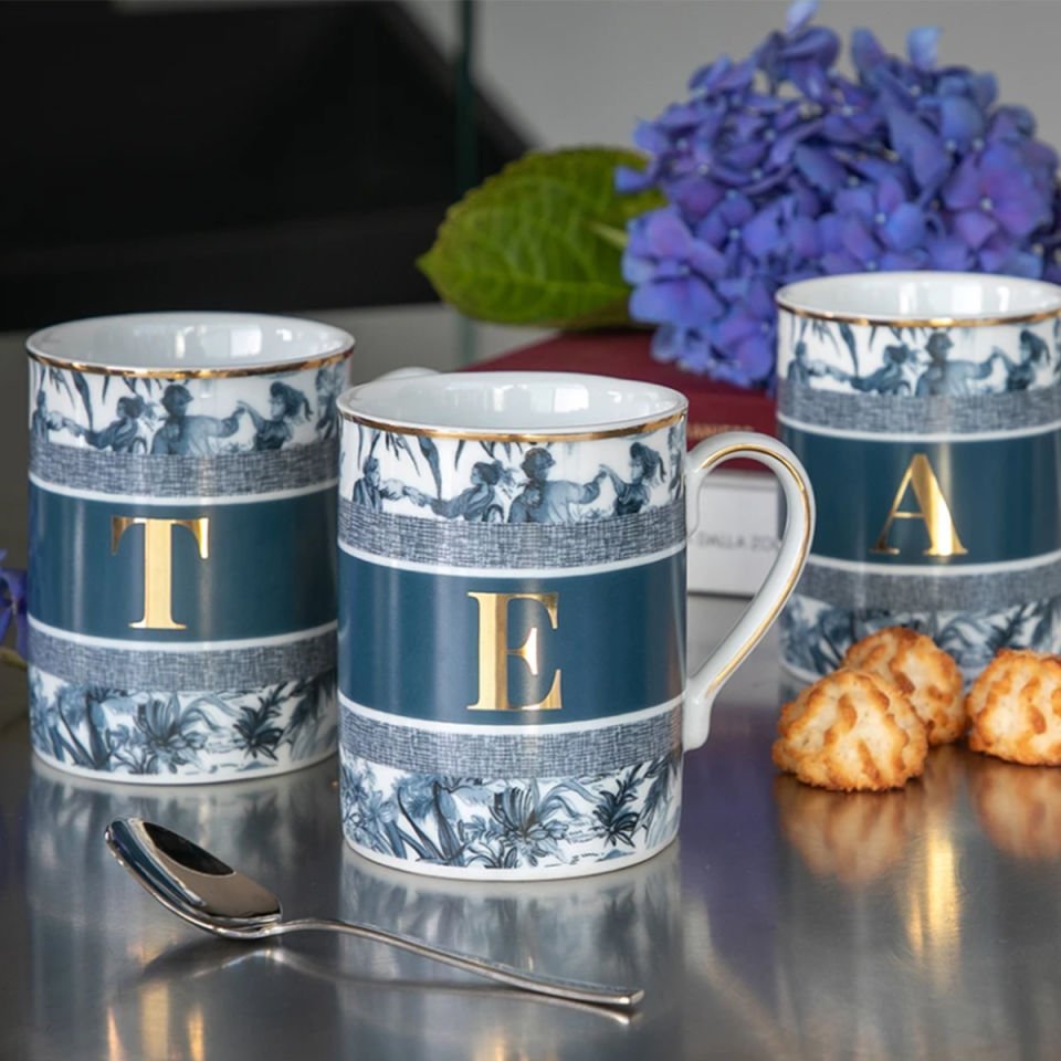 Baci Milano Alphabet T Harfli Kupa