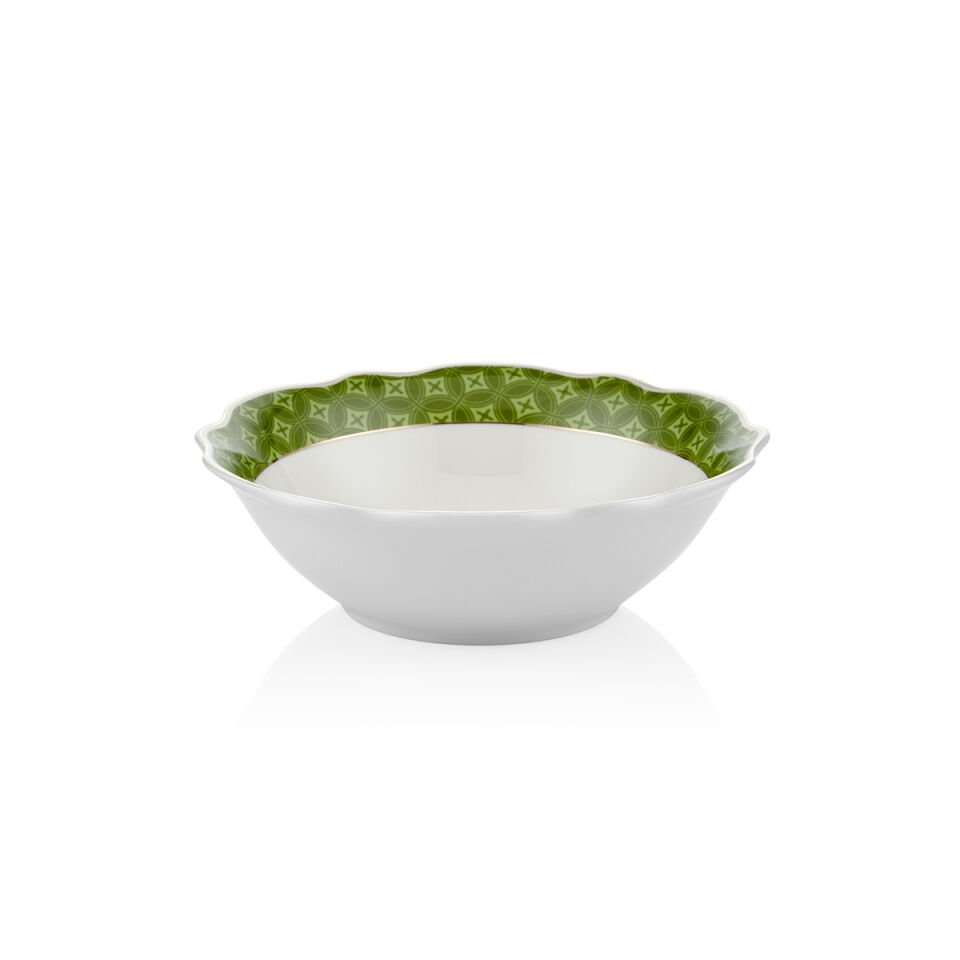 Yeşil Porselen Yemek Takımı Allure Collection by Chiara Alessi