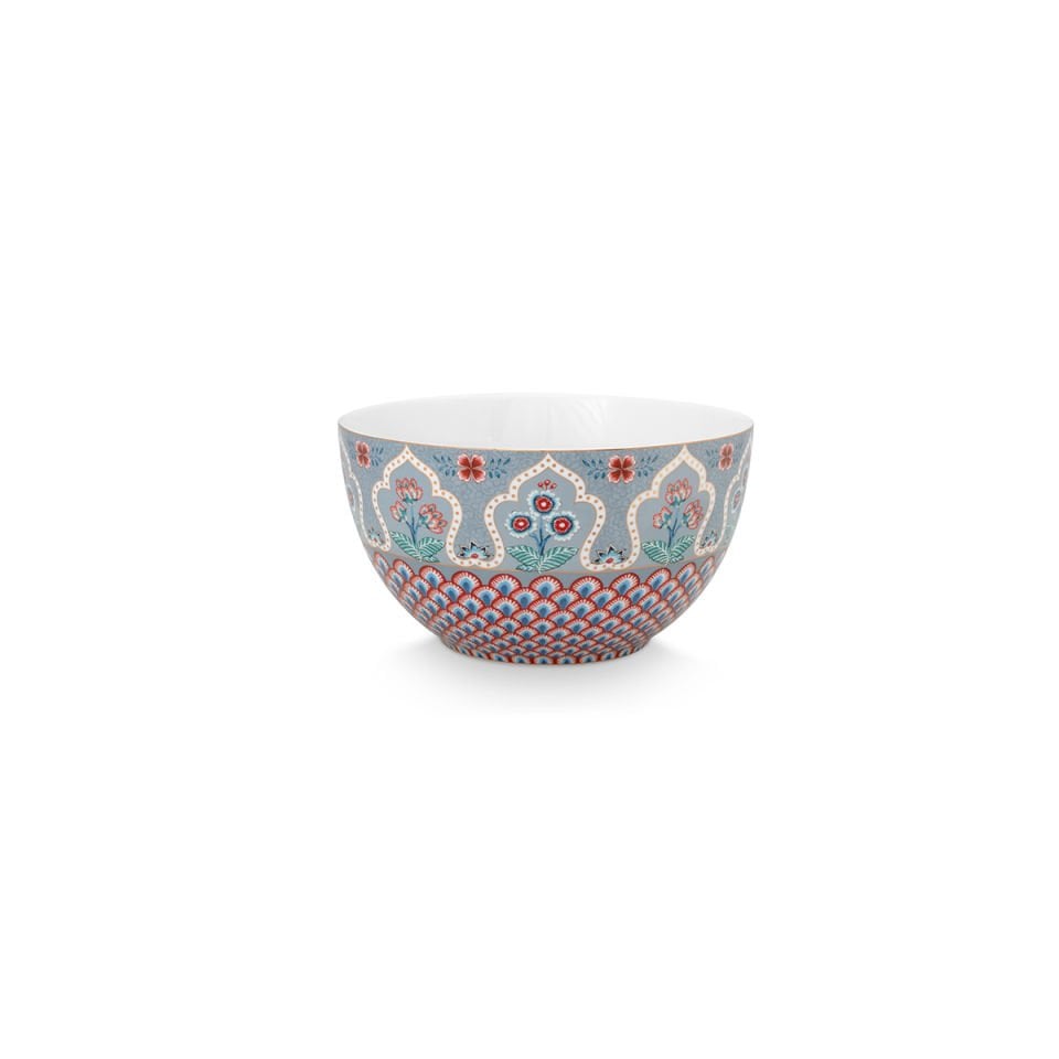 Mavi Porselen Kase 18 cm Flower Festival Collection by Pip Studio