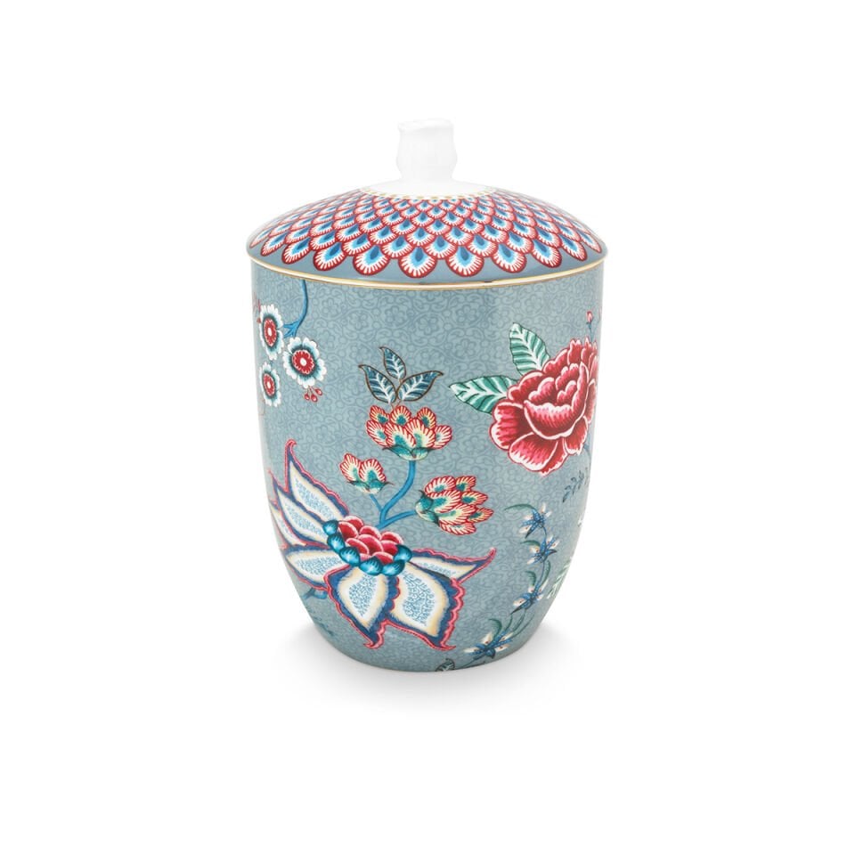 Mavi Porselen Küp 1500 ml Flower Festival Collection by Pip Studio