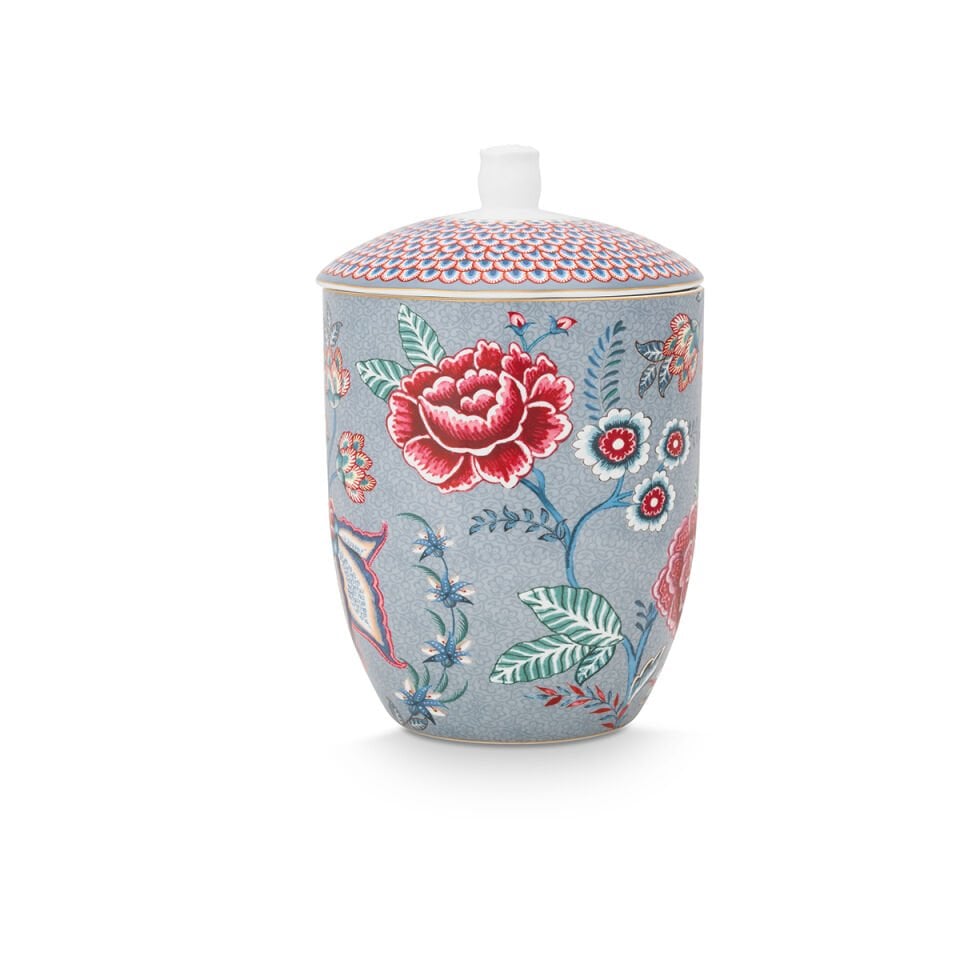 Mavi Porselen Küp 1500 ml Flower Festival Collection by Pip Studio