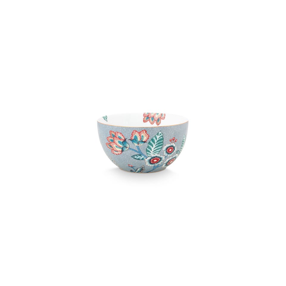 Mavi Porselen Kase 12 cm Flower Festival Collection by Pip Studio