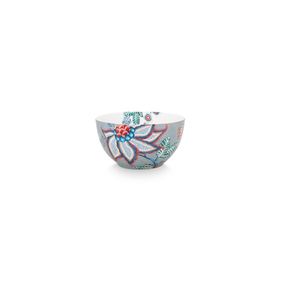 Mavi Porselen Kase 15 cm Flower Festival Collection by Pip Studio