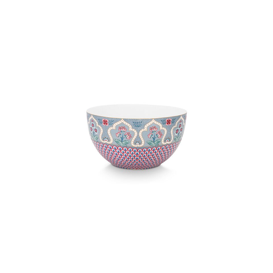 Mavi Porselen Kase 18 cm Flower Festival Collection by Pip Studio Flower Festival Collection | by Pip Studio