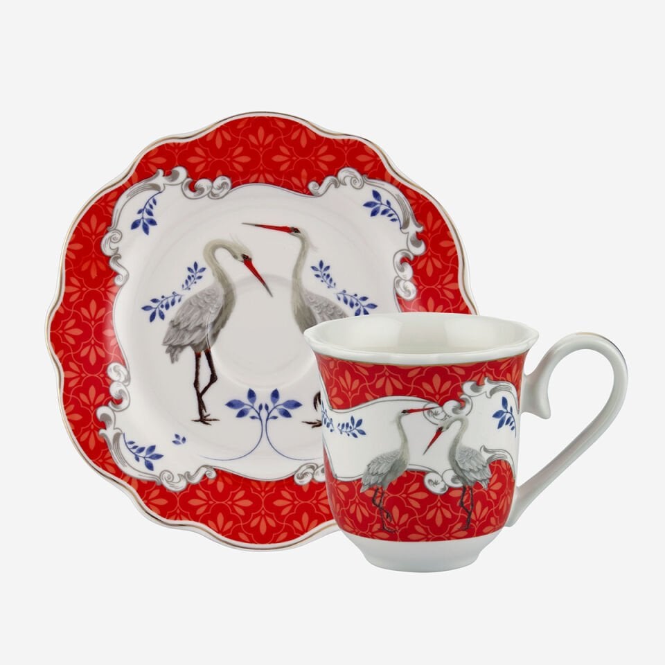 Mix Porselen Kahve Fincan Seti 90 ml Allure Collection by Chiara Alessi
