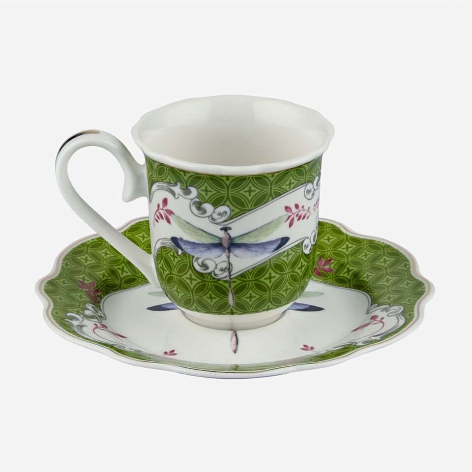 Mix Porselen Kahve Fincan Seti 90 ml Allure Collection by Chiara Alessi