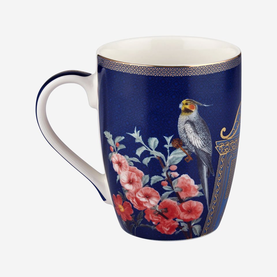 Lacivert Porselen Kupa 300 ml Butterfly Walley Collection by Chiara Alessi