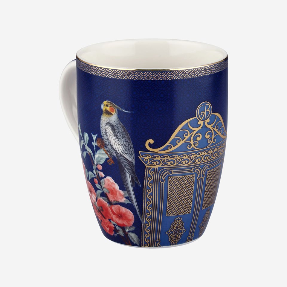 Lacivert Porselen Kupa 300 ml Butterfly Walley Collection by Chiara Alessi