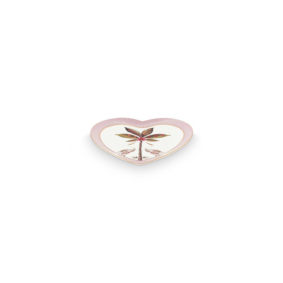 2'li Pembe Porselen Kalpli Tabak 21,5 cm La Majorelle Collection by Pip Studio