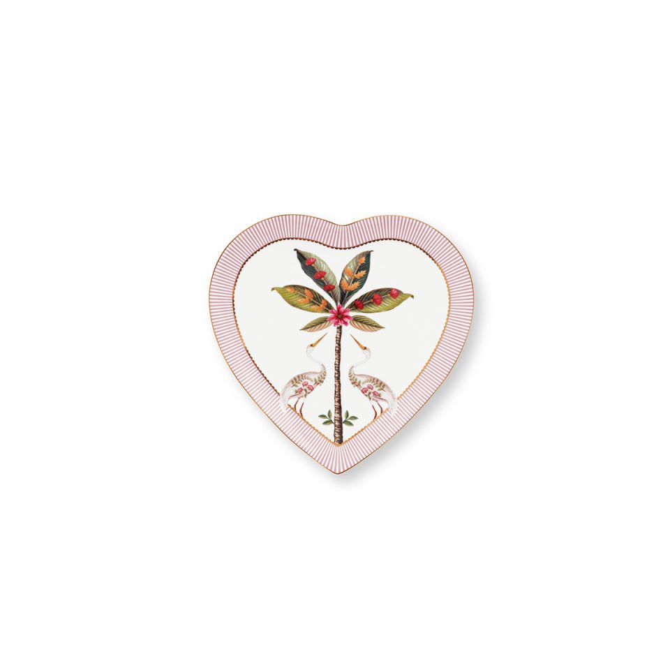 2'li Pembe Porselen Kalpli Tabak 21,5 cm La Majorelle Collection by Pip Studio