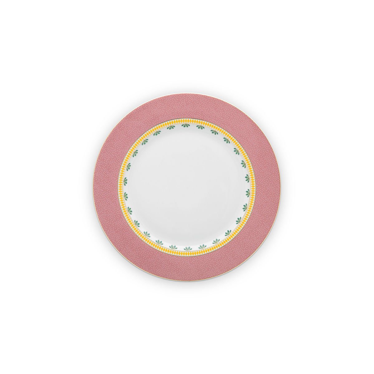 Pembe Porselen Yemek Tabağı 26,5 cm La Majorelle Collection by Pip Studio