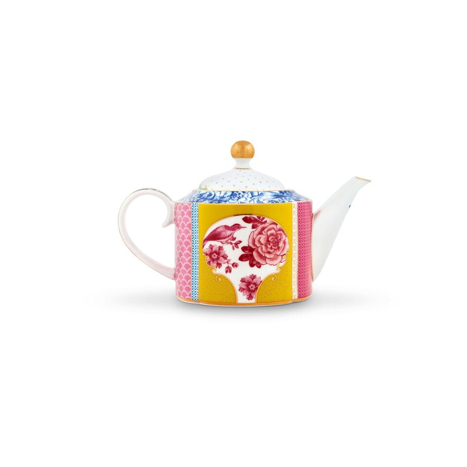 Sarı Pembe Porselen Demlik 950 ml Royal Collection by Pip Studio