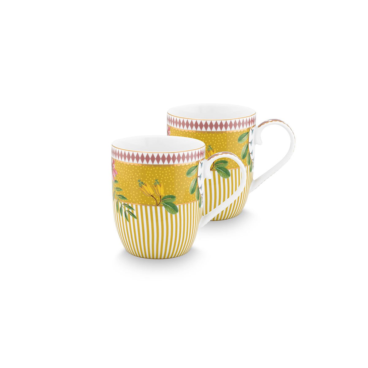 Sarı Porselen Kupa Seti 145 ml La Majorelle Collection by Pip Studio