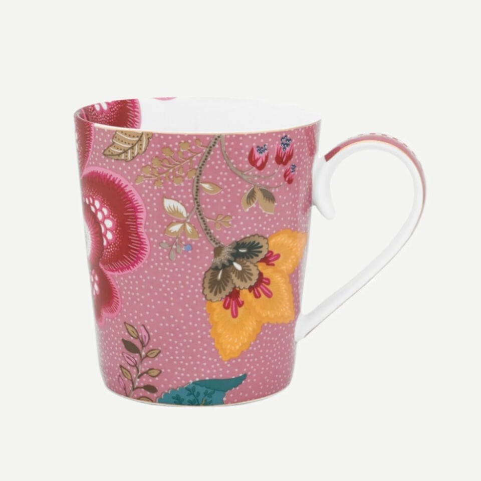 Pembe Porselen Kupa 350 ml Alphabet Y Collection by Pip Studio