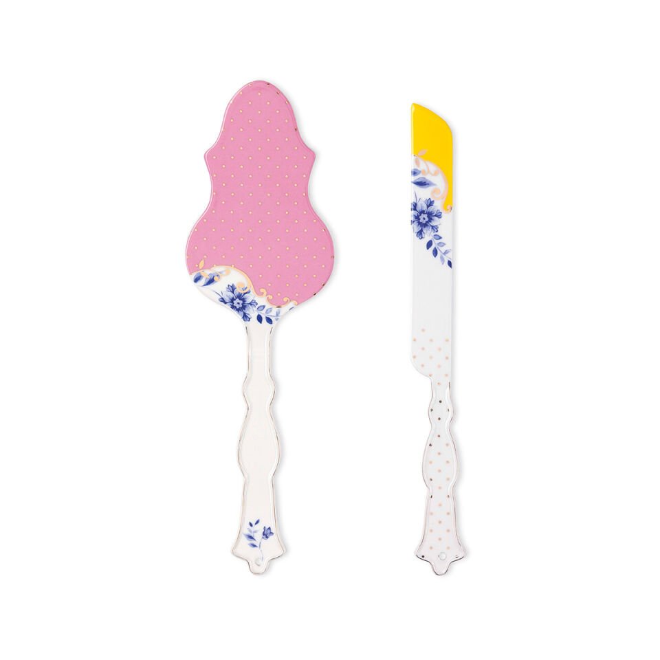 Sarı Pembe Porselen Servis Seti 2 Parça Royal Collection by Pip Studio