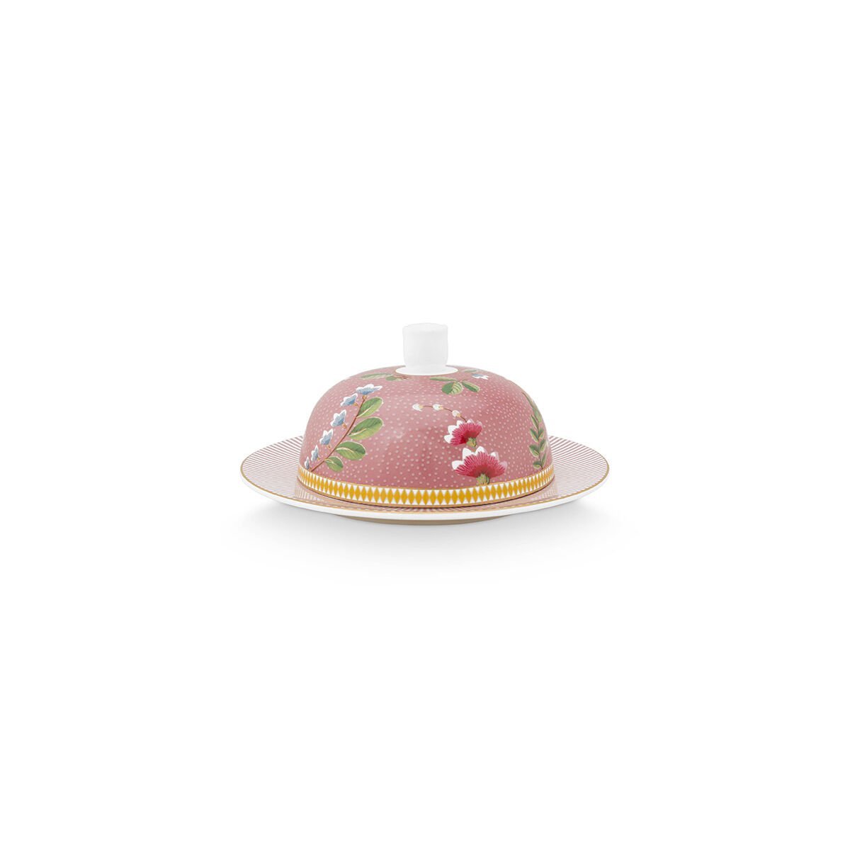 Pembe Porselen Tereyağlık 17 cm La Majorelle Collection by Pip Studio
