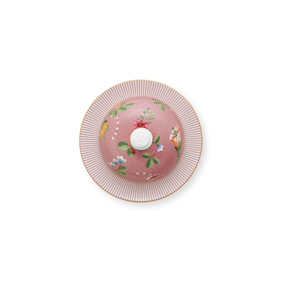 Pembe Porselen Tereyağlık 17 cm La Majorelle Collection by Pip Studio