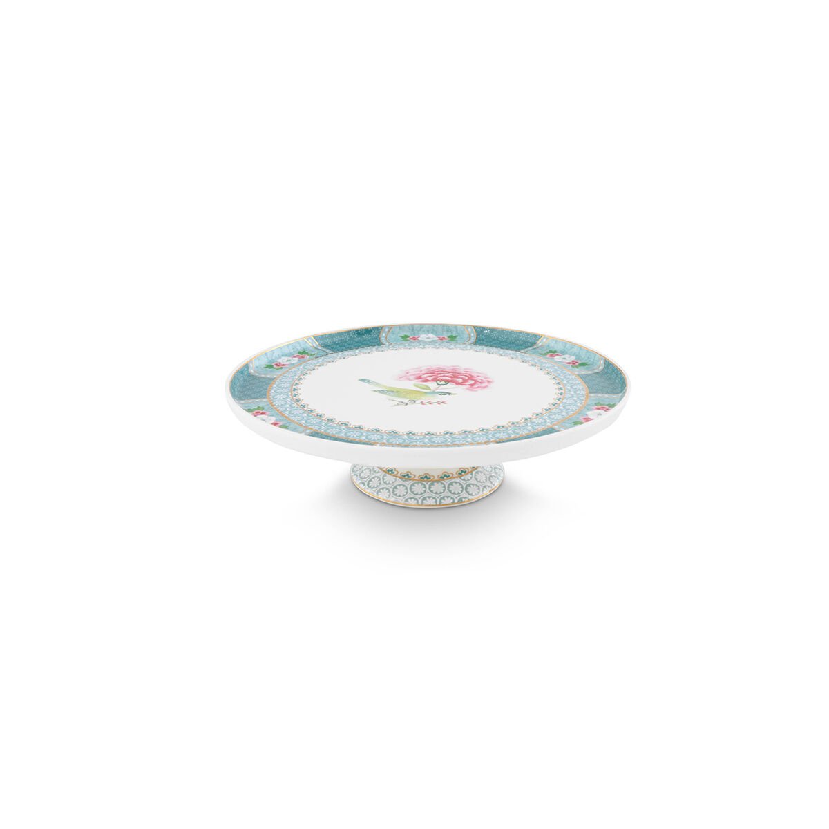 Mavi Porselen Kek Standı 21 cm Blushing Birds Collection by Pip Studio
