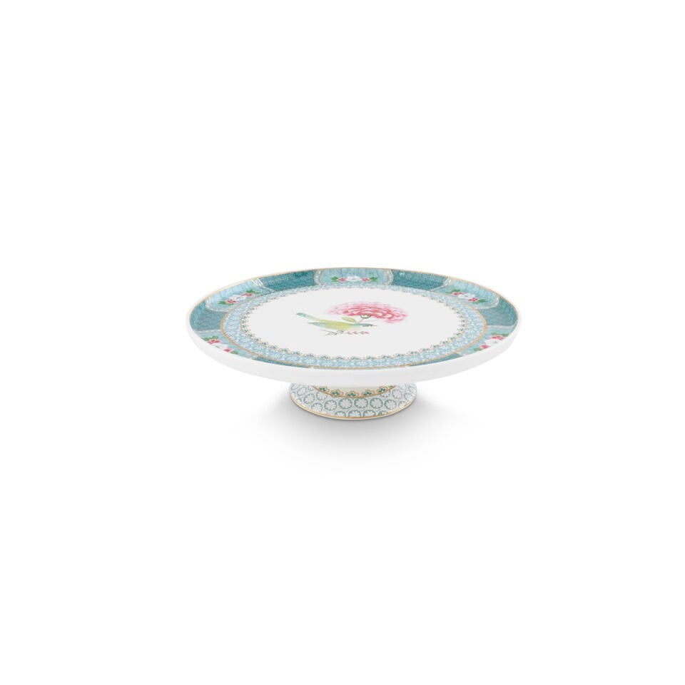 Mavi Porselen Kek Standı 21 cm Blushing Birds Collection by Pip Studio