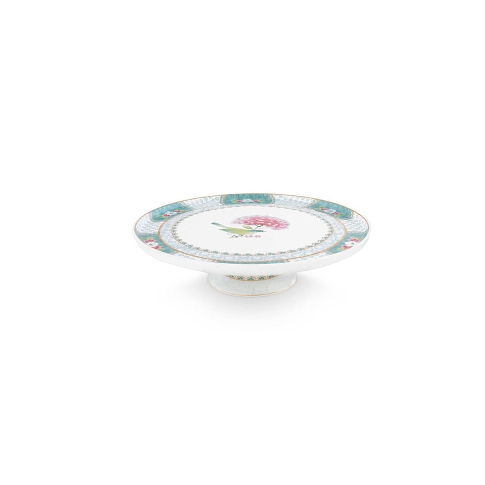 Beyaz Porselen Kek Standı 21 cm Blushing Birds Collection by Pip Studio