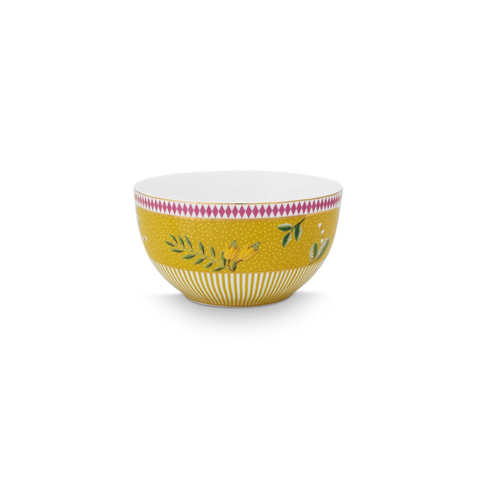 Sarı Porselen Kase 12 cm La Majorelle Collection by Pip Studio