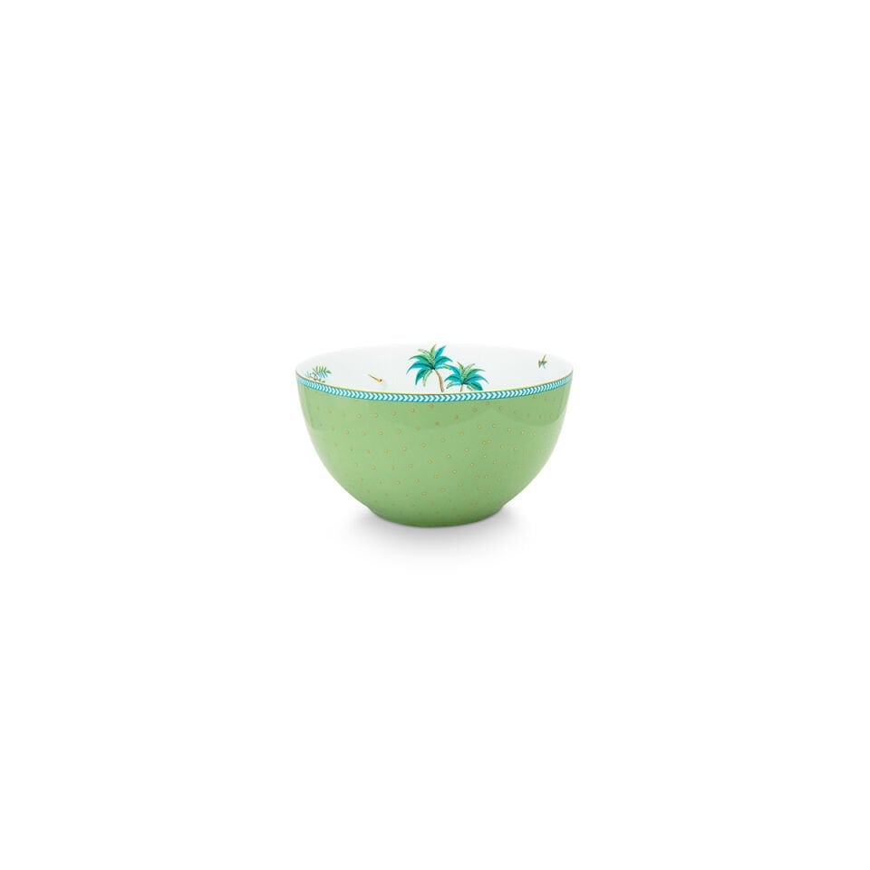 Yeşil Porselen Kase 12 cm Jolie Collection by Pip Studio
