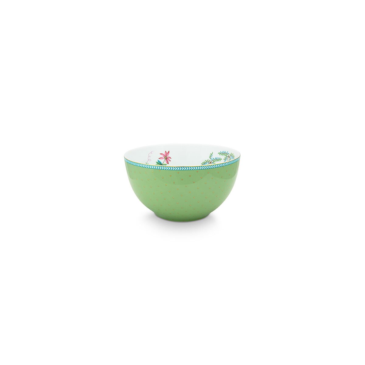 Yeşil Porselen Kase 15 cm Jolie Collection by Pip Studio