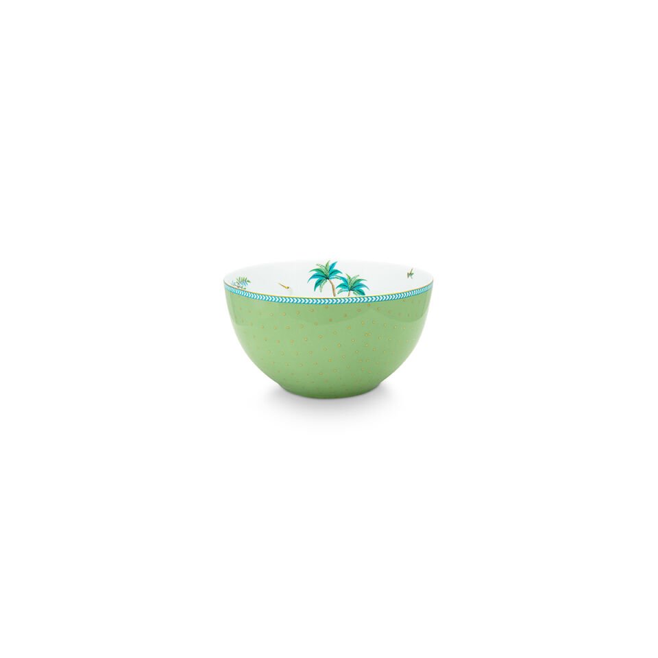 Yeşil Porselen Kase 15 cm Jolie Collection by Pip Studio