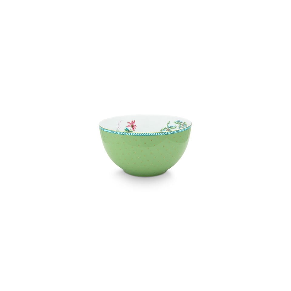 Yeşil Porselen Kase 15 cm Jolie Collection by Pip Studio
