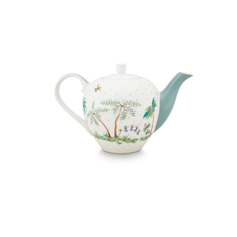 Beyaz Porselen Demlik 750 ml Jolie Collection by Pip Studio