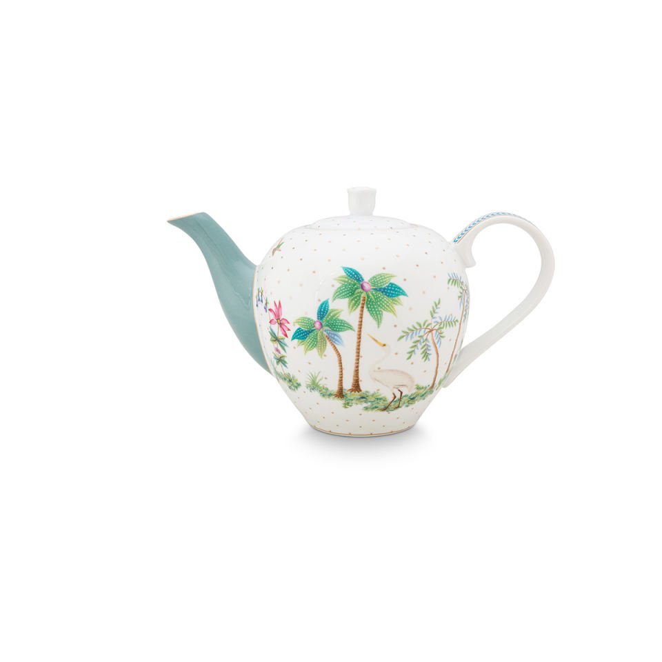 Beyaz Porselen Demlik 750 ml Jolie Collection by Pip Studio