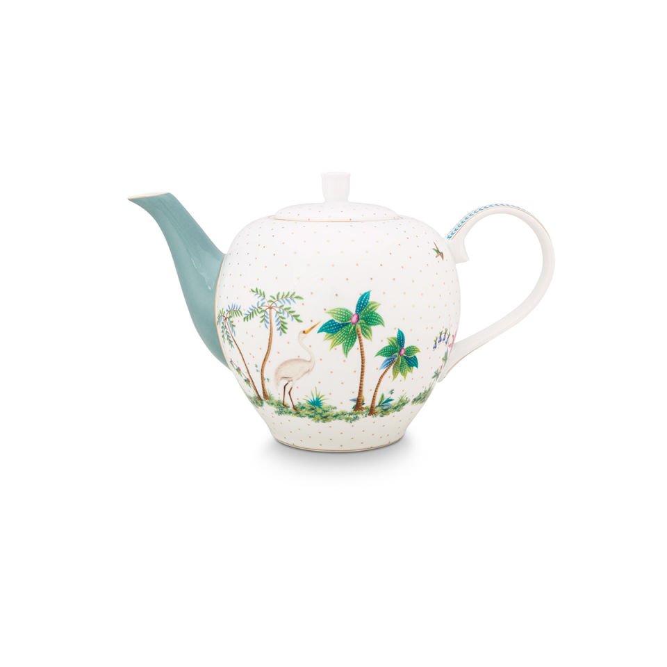 Beyaz Porselen Demlik 1600 ml Jolie Collection by Pip Studio