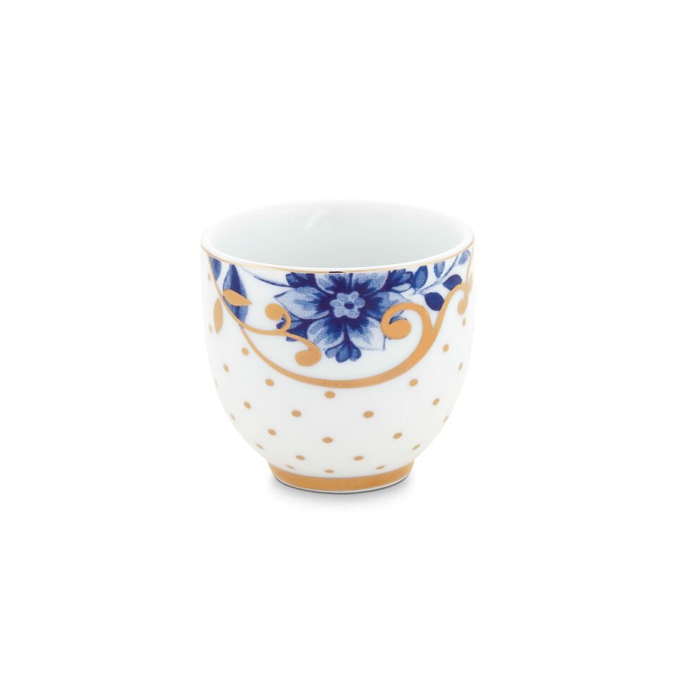 Mavi Beyaz Porselen Yumurtalık 5 cm Royal White Collection by Pip Studio
