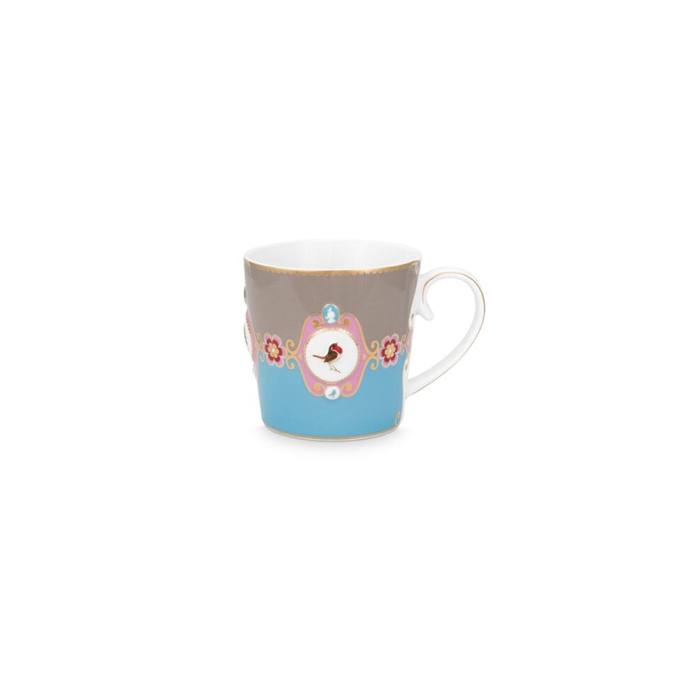 Mavi Haki Porselen Kupa 250 ml Love Birds Collection by Pip Studio