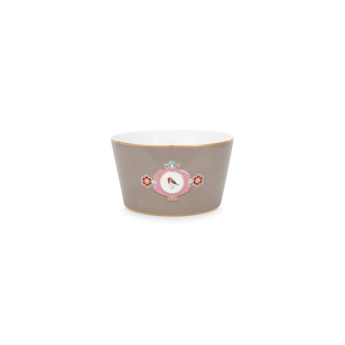 Haki Porselen Kase 15 cm Love Birds Collection by Pip Studio
