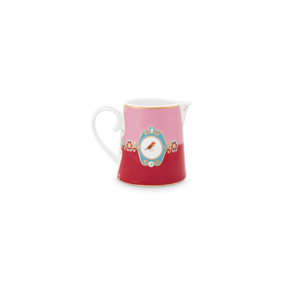 Pembe Porselen Sütlük 270 ml Love Birds Collection by Pip Studio