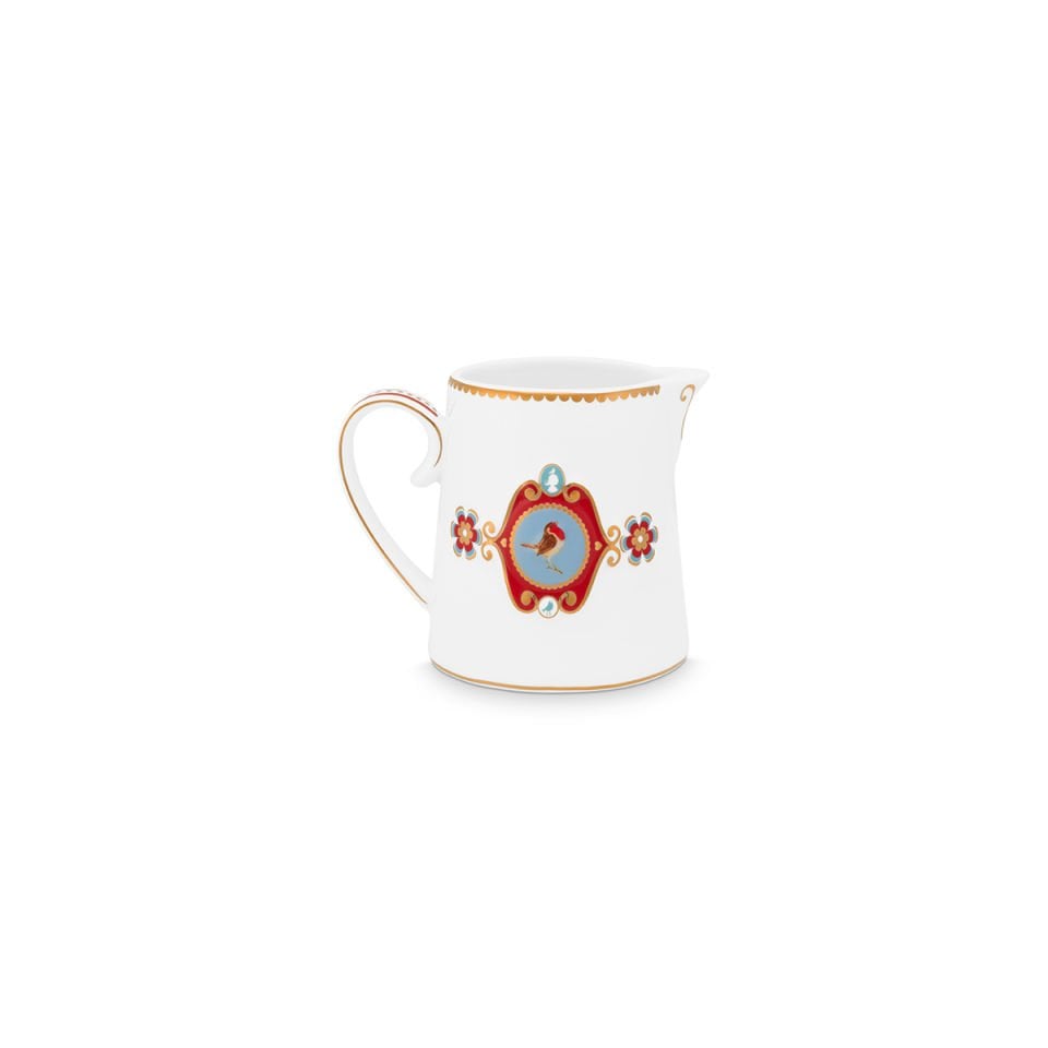 Beyaz Porselen Sütlük 270 ml Love Birds Collection by Pip Studio