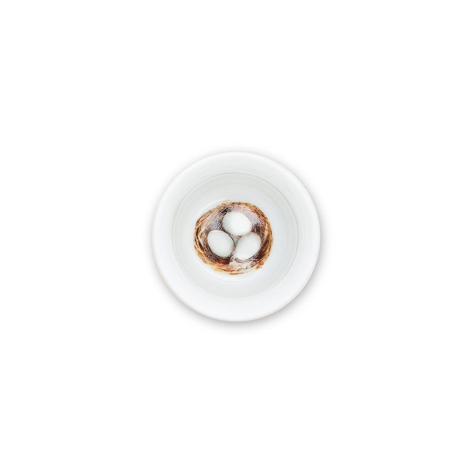 Mavi Haki Porselen Yumurtalık 5 cm Love Birds Collection by Pip Studio