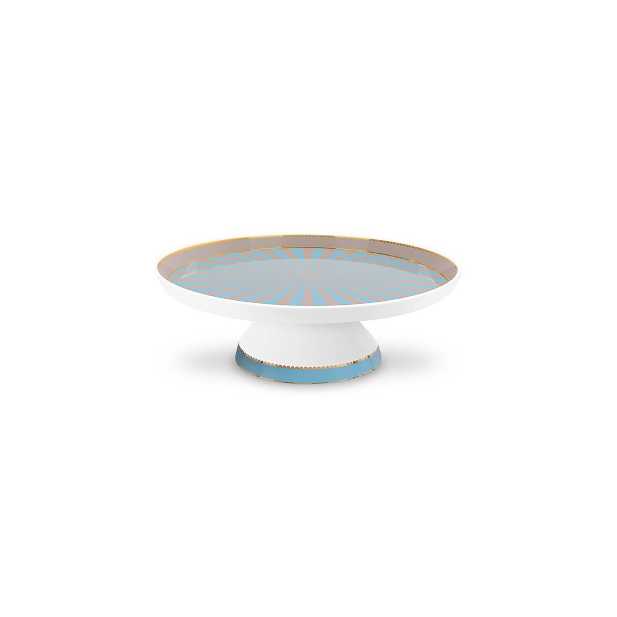 Haki Porselen Kek Standı 24 cm Love Birds Collection by Pip Studio