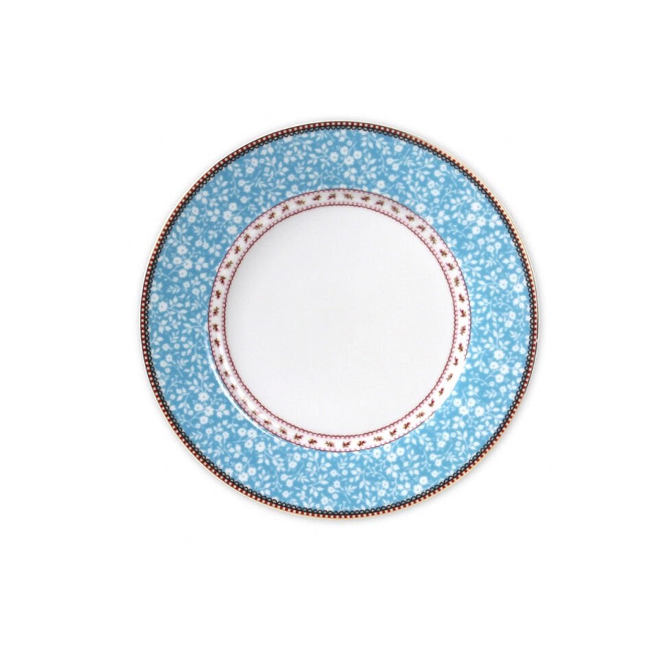 Mavi Porselen Yemek Tabağı 26,5 cm Early Bird Collection by Pip Studio