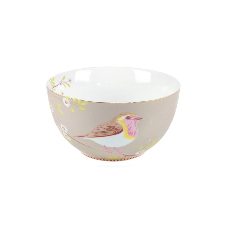 Haki Porselen Kase 15 cm Early Bird Collection by Pip Studio