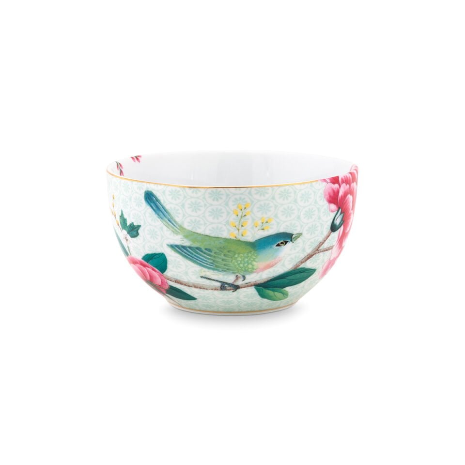 Beyaz Porselen Kase 12 cm Blushing Birds Collection by Pip Studio