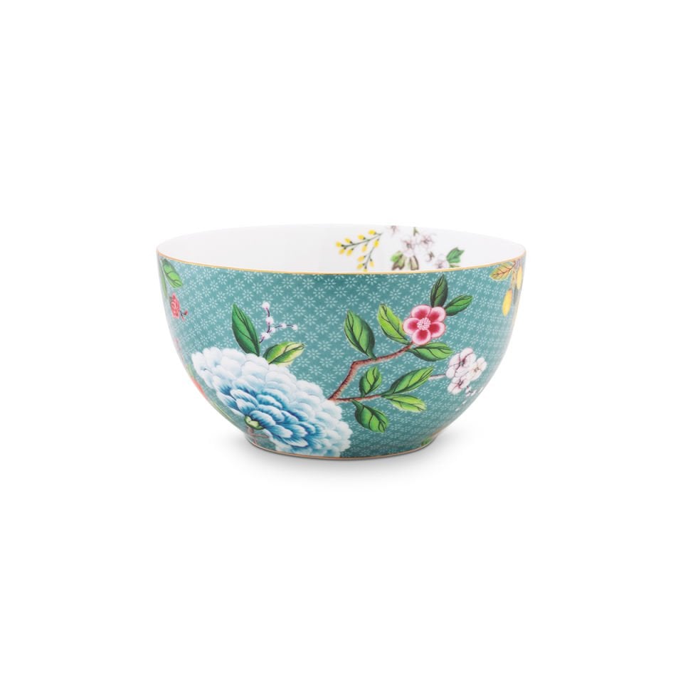Mavi Porselen Kase 15 cm Blushing Birds Collection by Pip Studio