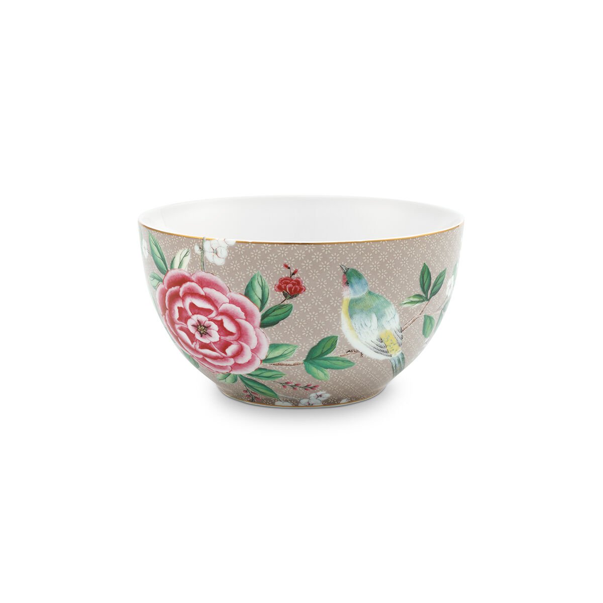Haki Porselen Kase 15 cm Blushing Birds Collection by Pip Studio