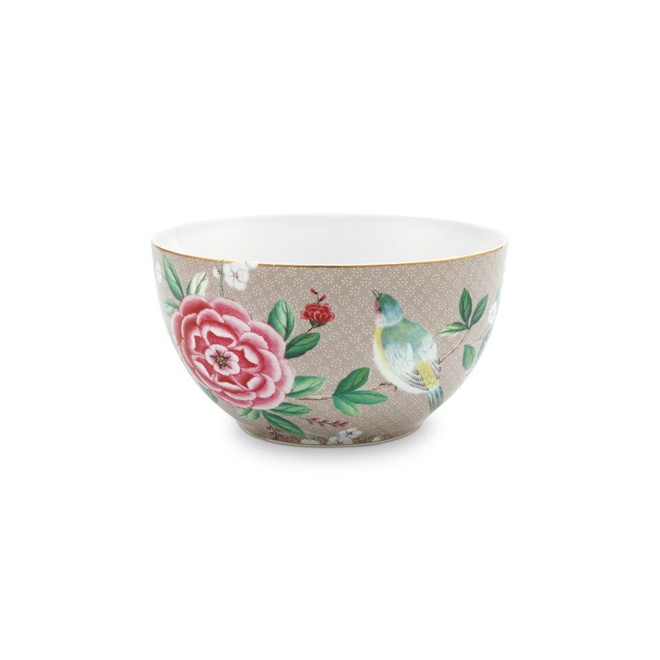 Haki Porselen Kase 15 cm Blushing Birds Collection by Pip Studio