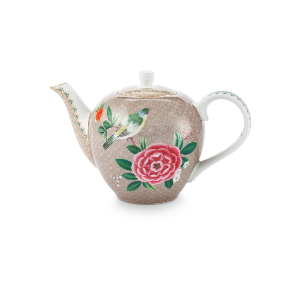 Haki Porselen Demlik 750 ml Blushing Birds Collection by Pip Studio