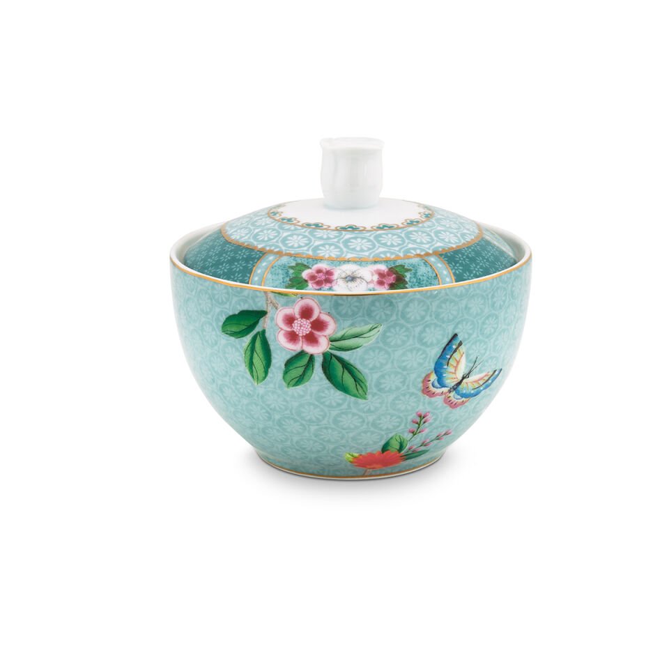 Mavi Porselen Şekerlik 300 ml Blushing Birds Collection by Pip Studio