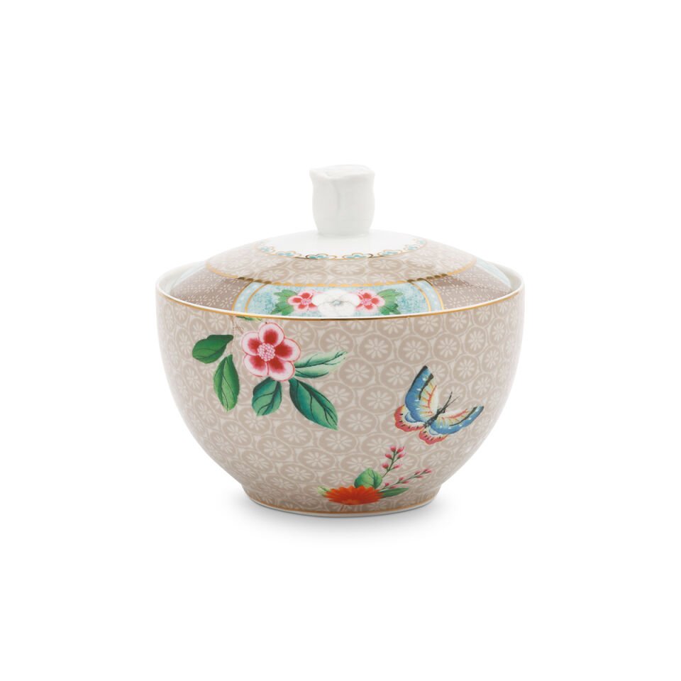 Haki Porselen Şekerlik 300 ml Blushing Birds Collection by Pip Studio
