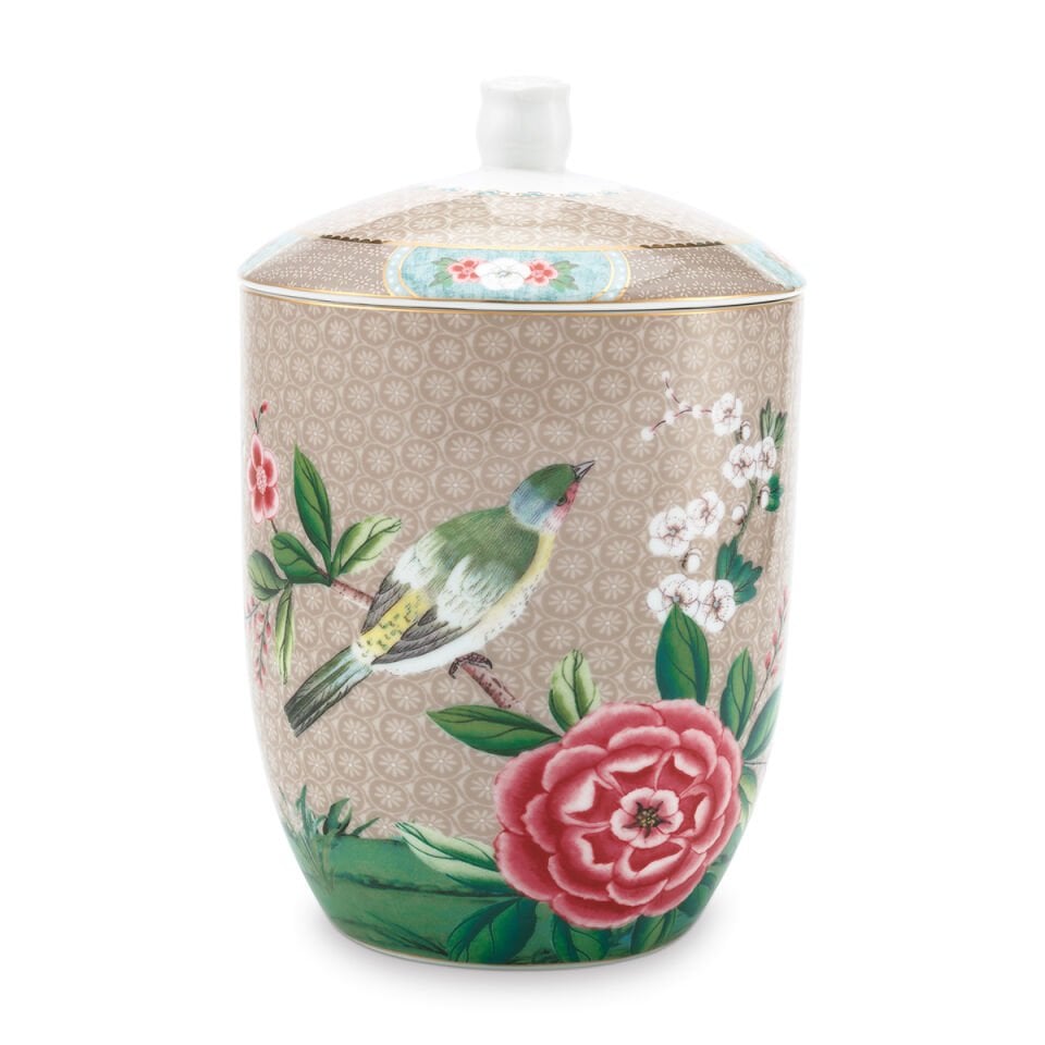 Haki Porselen Küp 1500 ml Blushing Birds Collection by Pip Studio