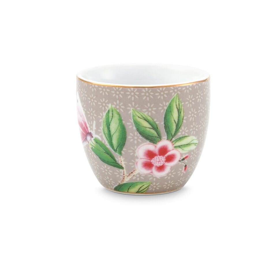 Haki Porselen Yumurtalık 5 cm Blushing Birds Collection by Pip Studio